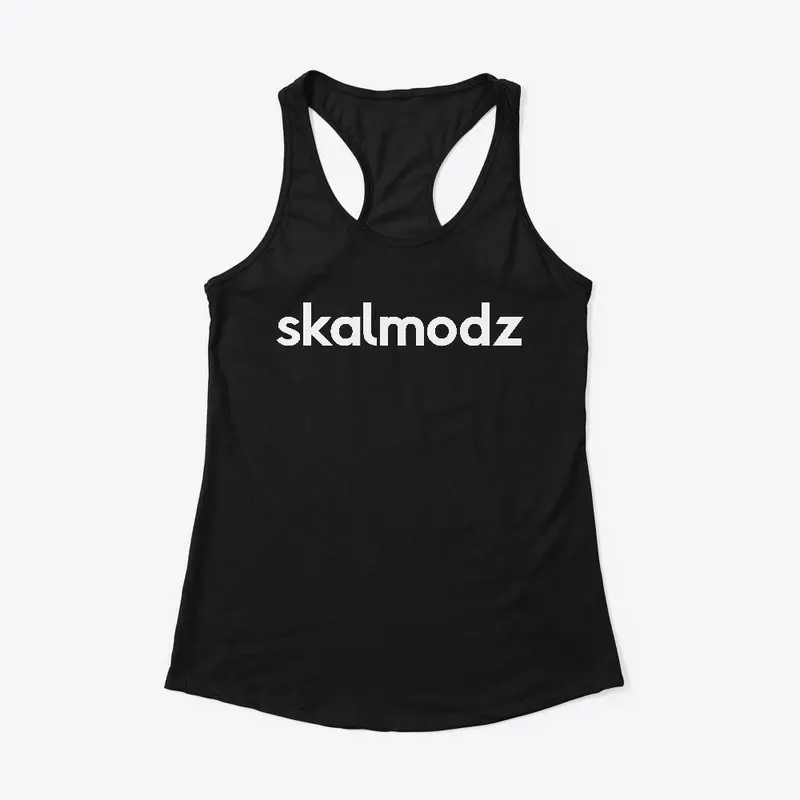 Skalmodz Letters white color